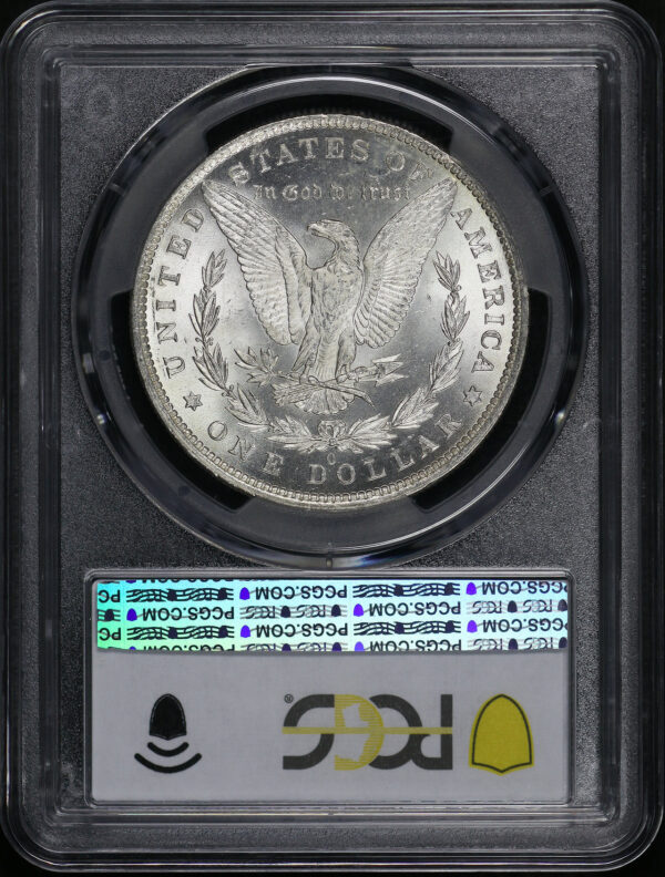 Reverse of this 1879-O Morgan Dollar PCGS MS-62