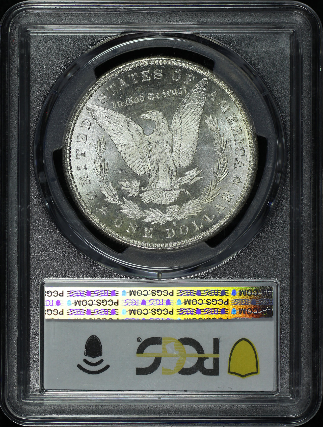 Reverse of this 1879-S Morgan Dollar PCGS MS-63