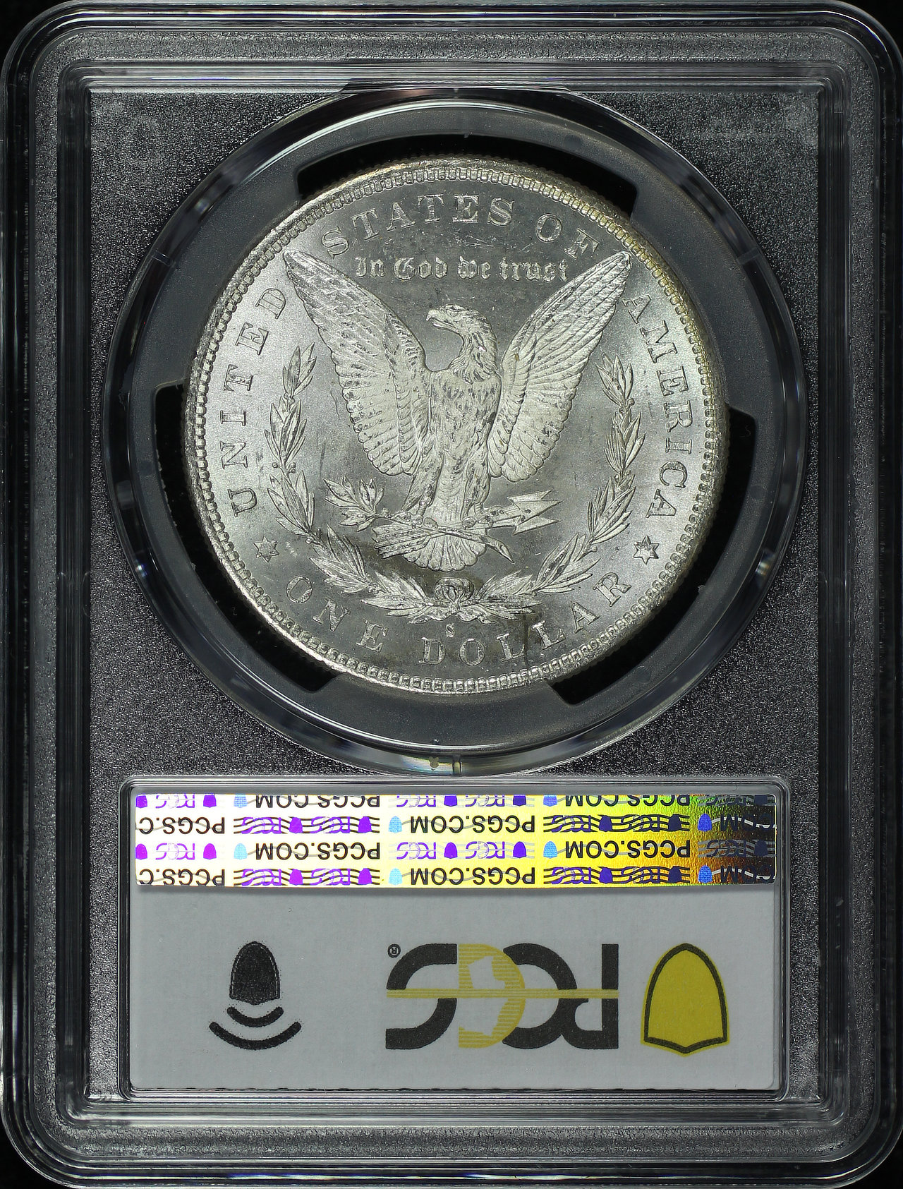 Reverse of this 1879-S Morgan Dollar PCGS MS-63