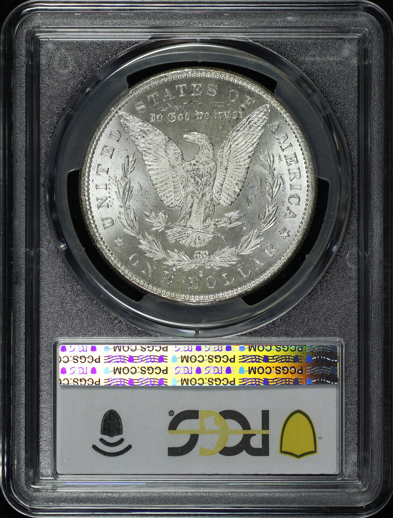 Reverse of this 1879-S Morgan Dollar PCGS MS-63