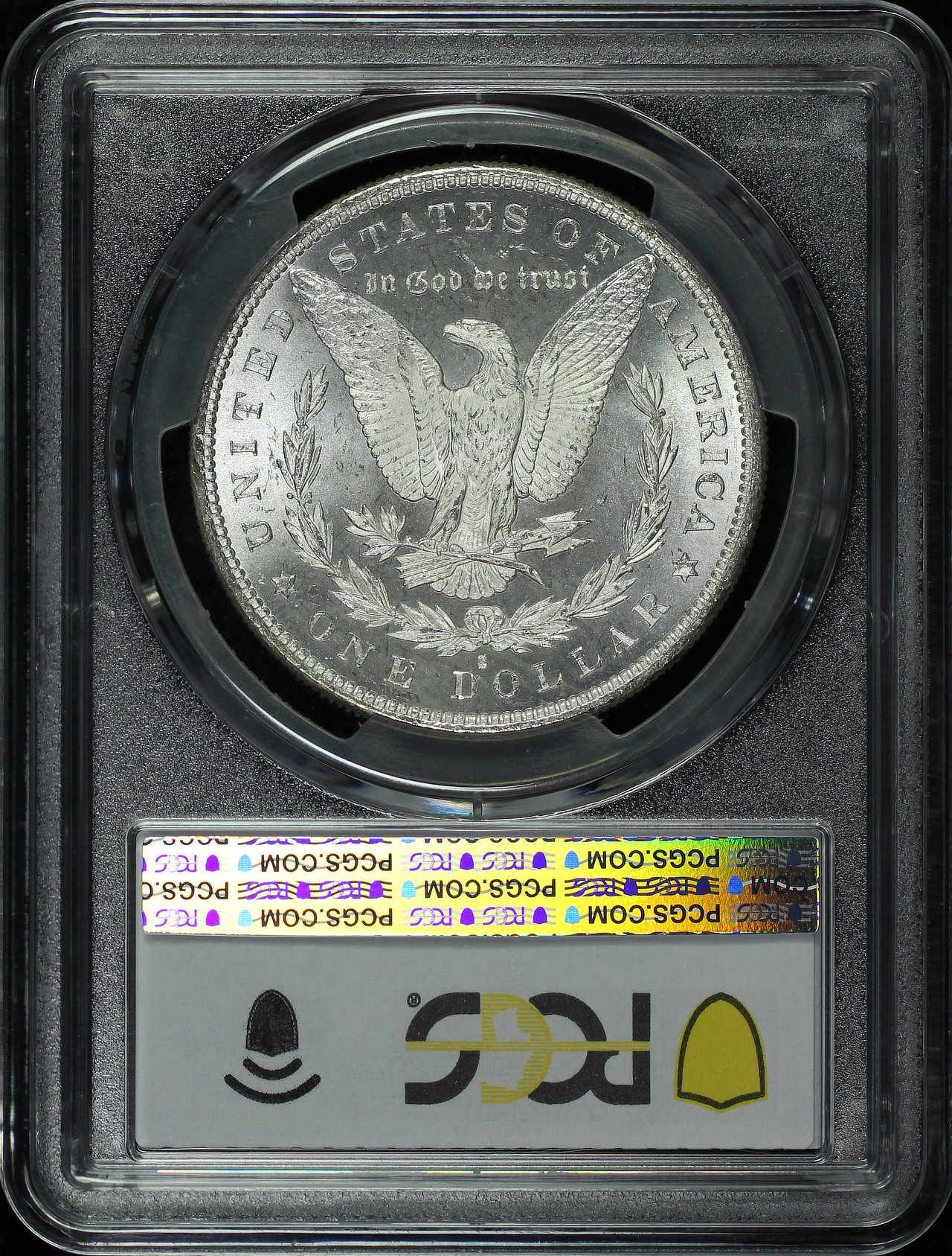 Reverse of this 1879-S Morgan Dollar PCGS MS-63