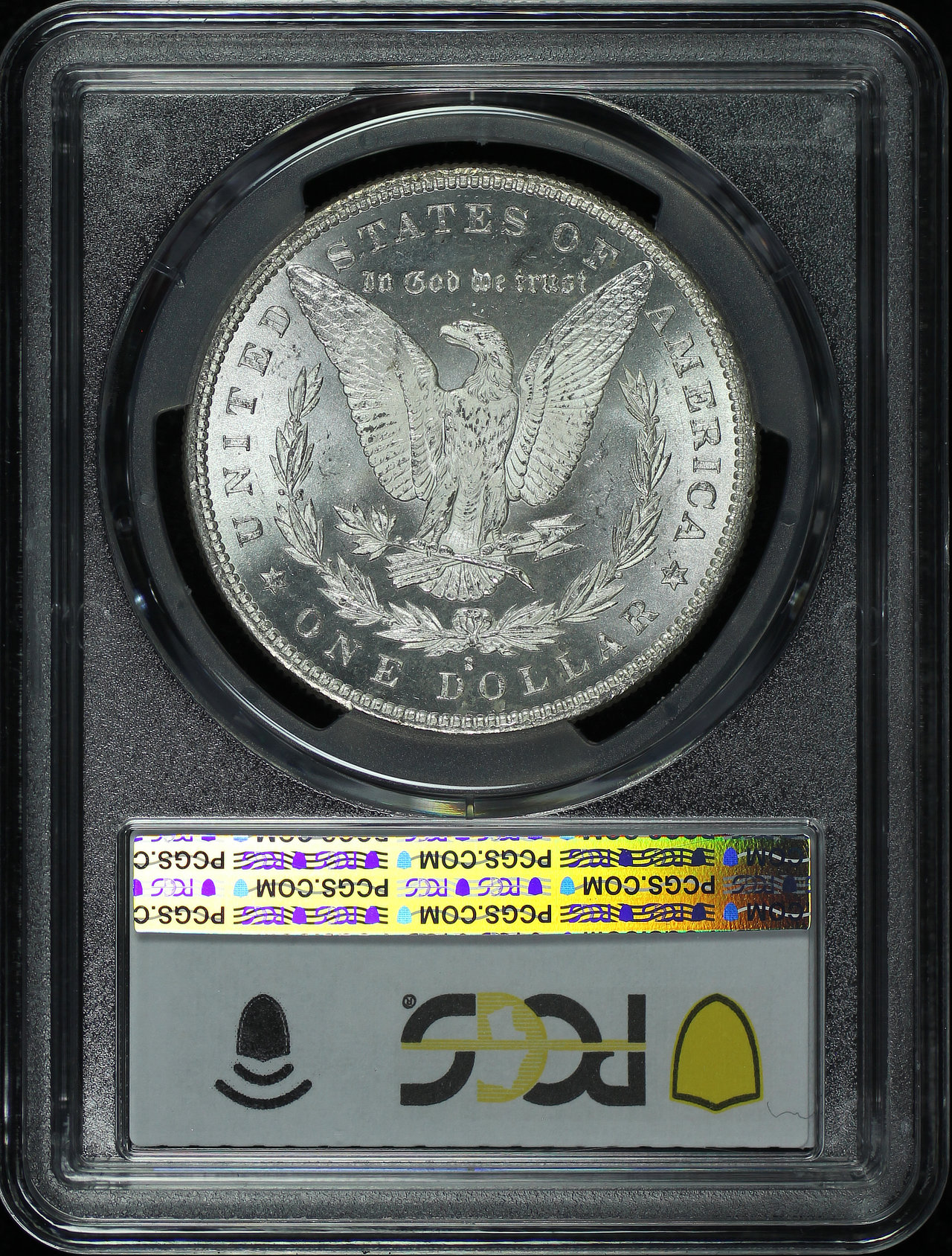 Reverse of this 1879-S Morgan Dollar PCGS MS-63