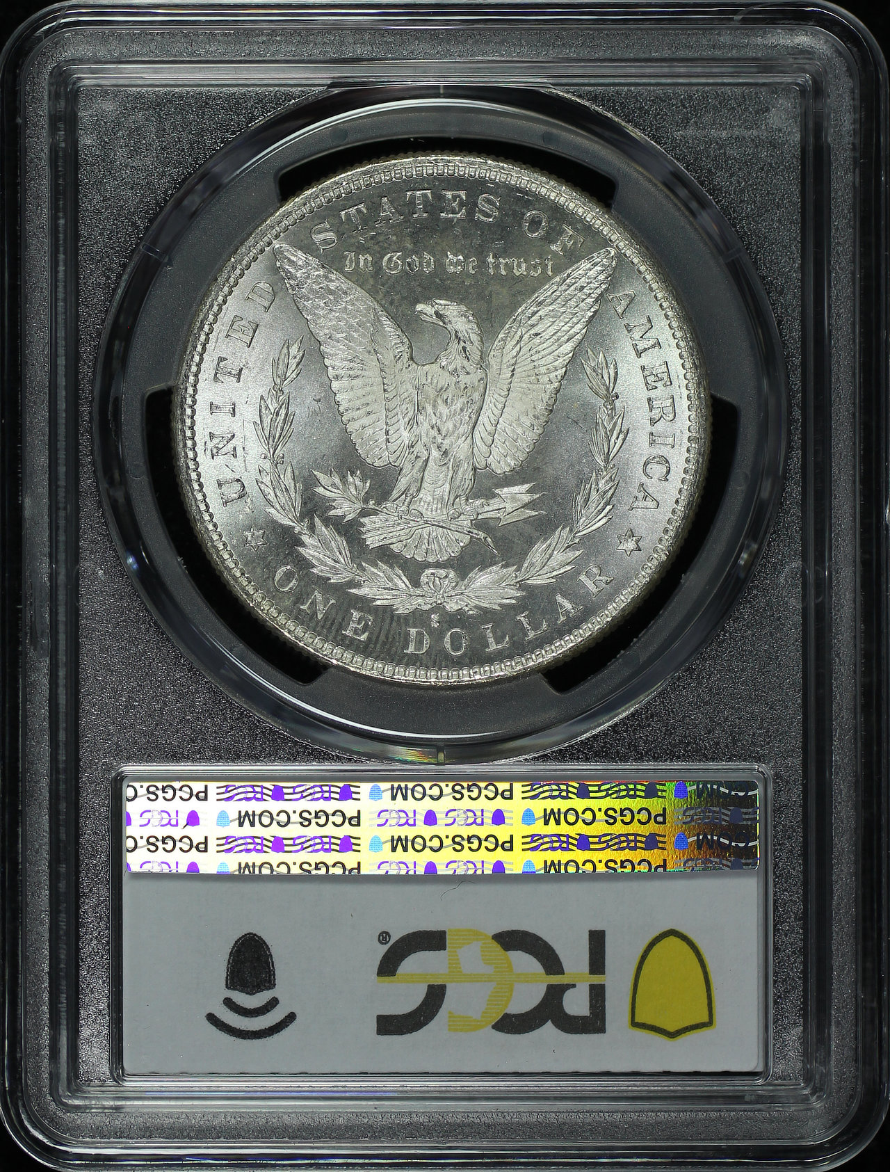 Reverse of this 1879-S Morgan Dollar PCGS MS-63