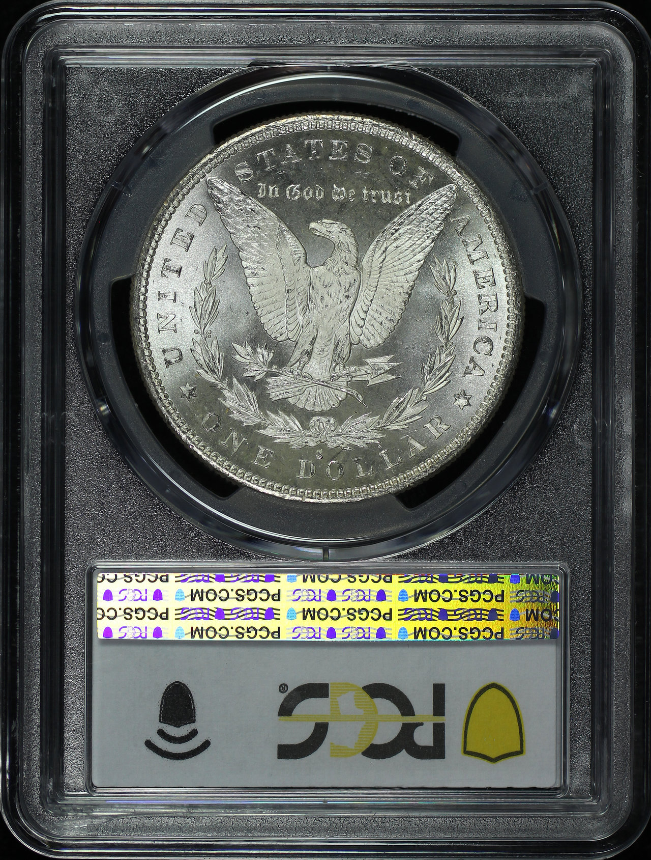 Reverse of this 1879-S Morgan Dollar PCGS MS-63