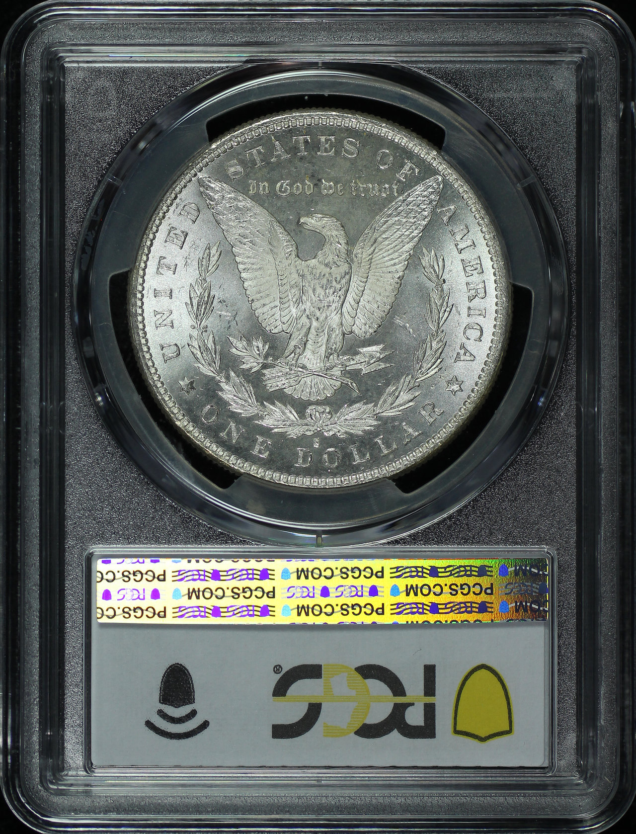 Reverse of this 1879-S Morgan Dollar PCGS MS-63