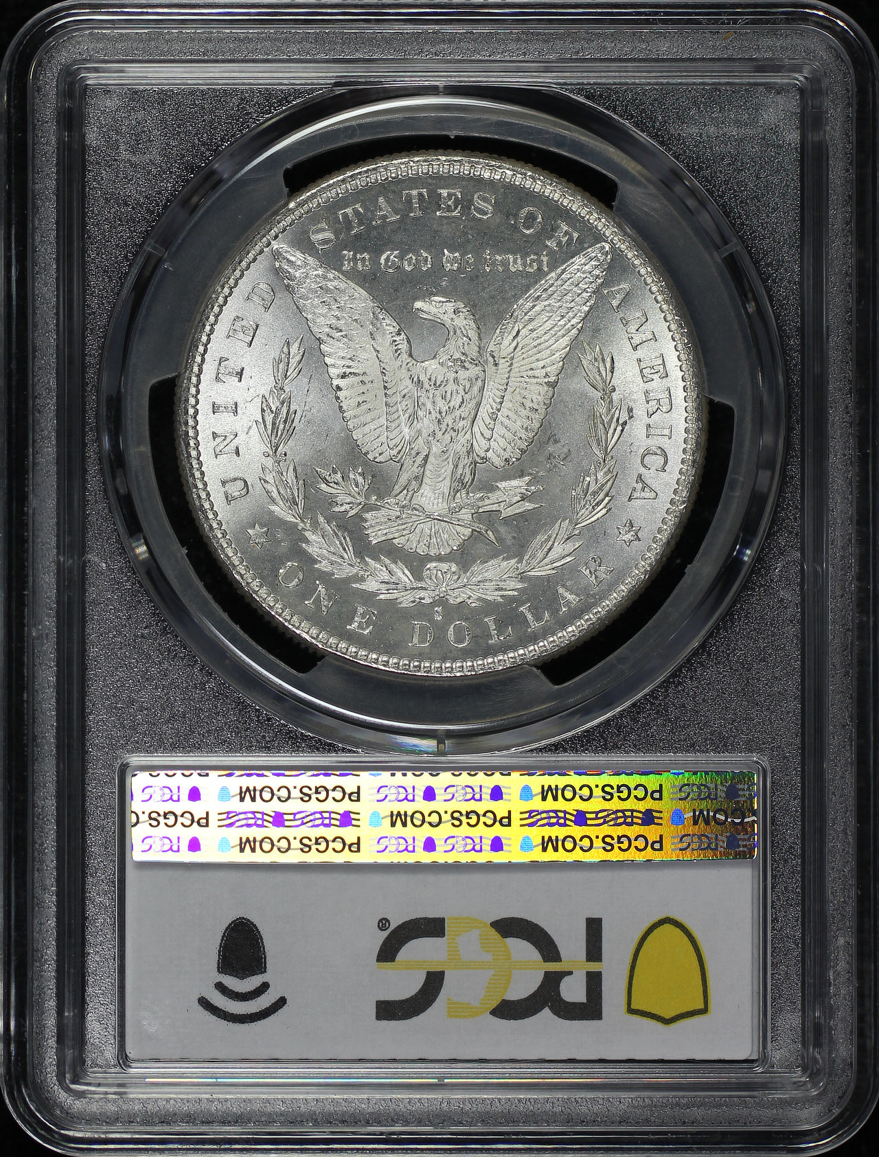 Reverse of this 1879-S Morgan Dollar PCGS MS-63