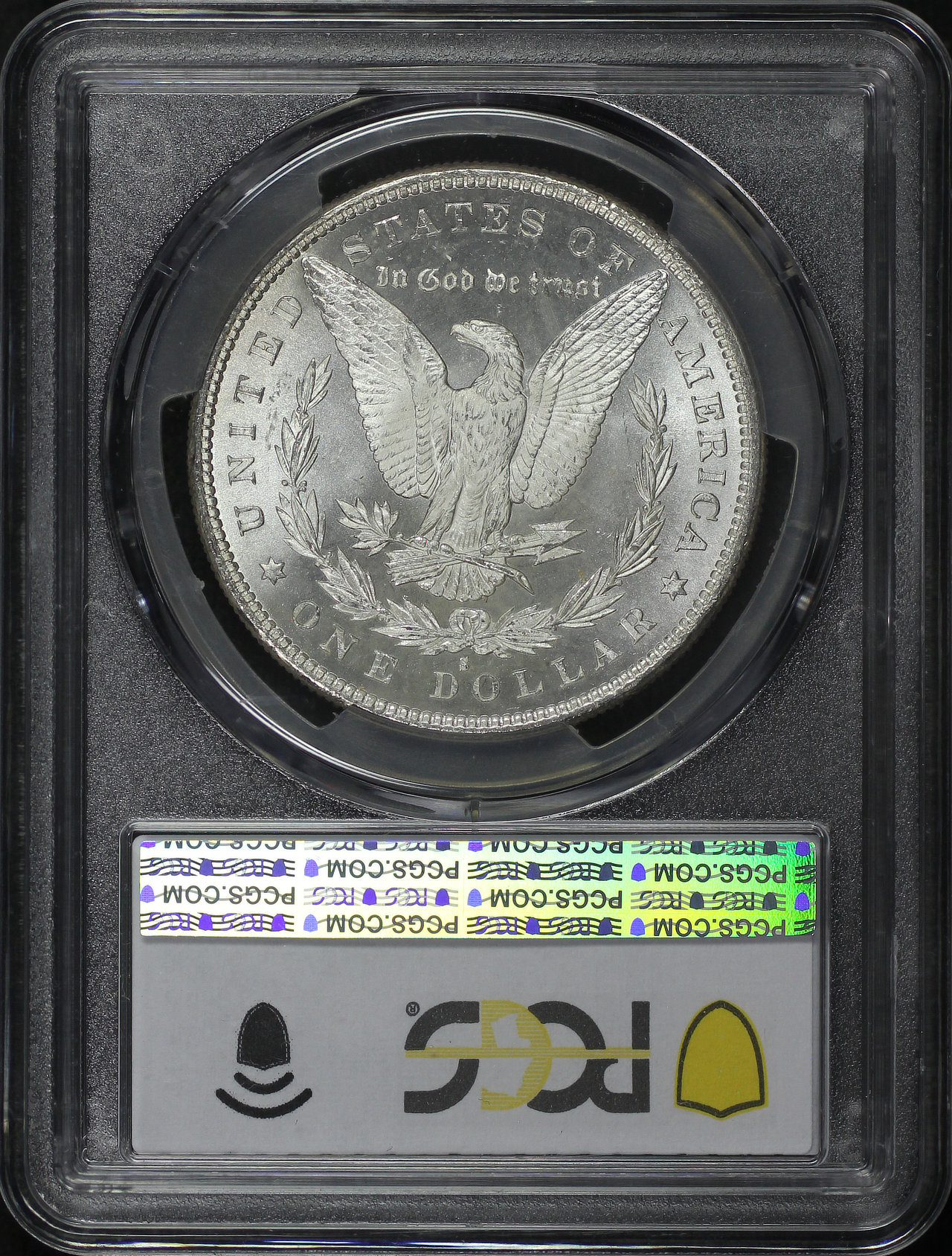 Reverse of this 1879-S Morgan Dollar PCGS MS-65