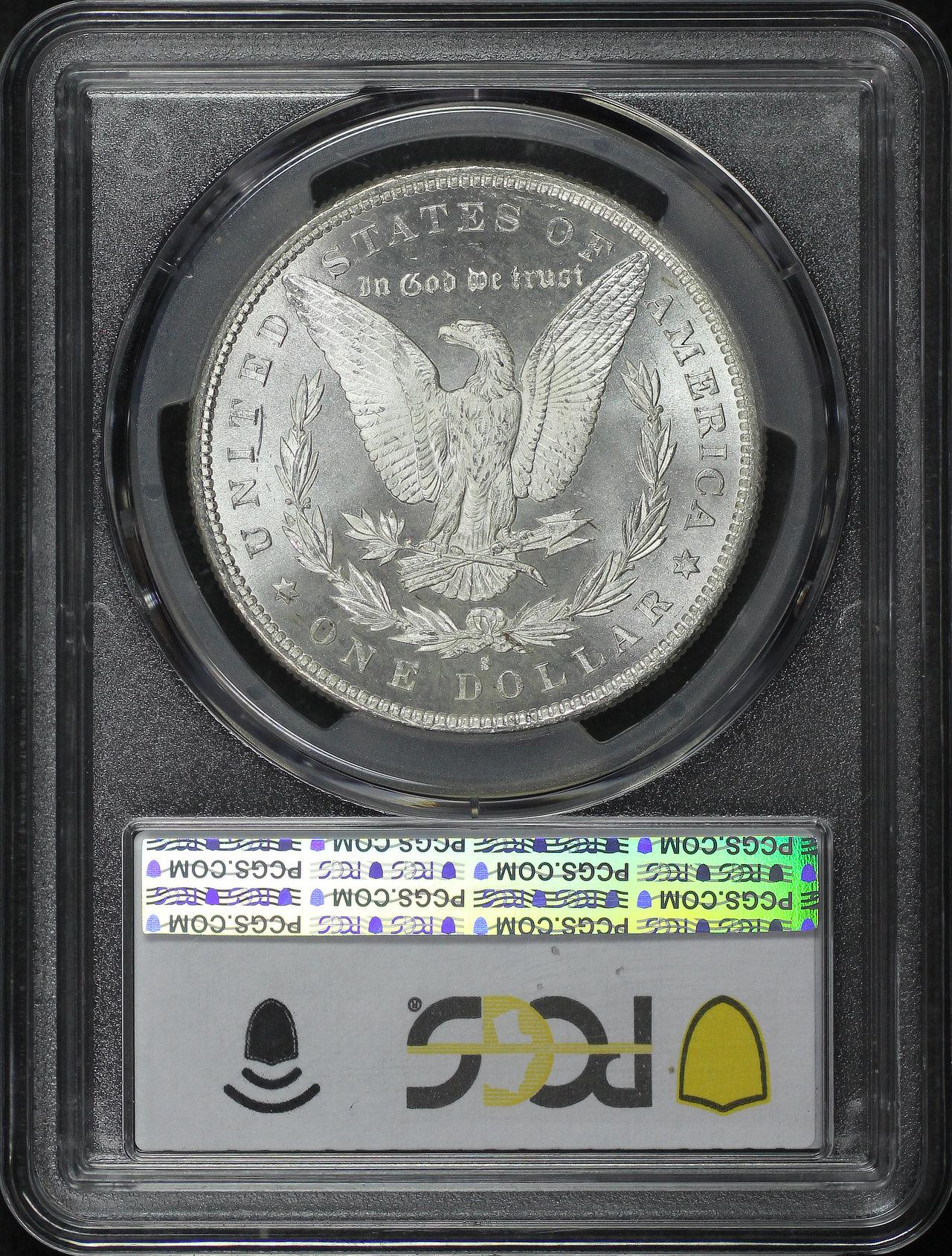 Reverse of this 1879-S Morgan Dollar PCGS MS-65