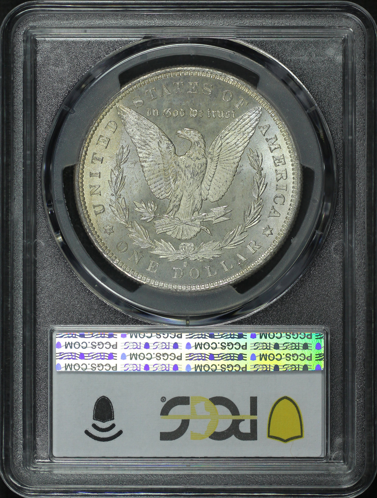 Reverse of this 1879-S Morgan Dollar PCGS MS-65