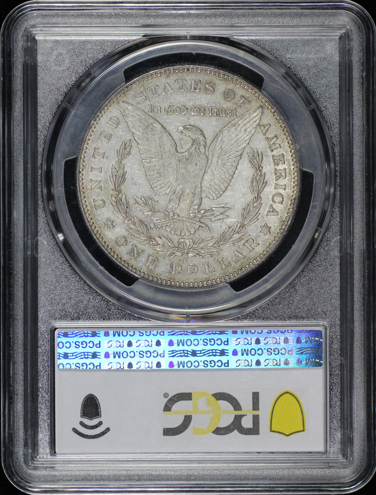 Gallery image of this 1879-S Morgan Dollar Reverse of 1878 PCGS AU-50