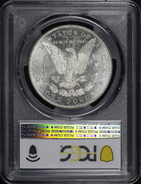 Reverse of this 1879-S Morgan Dollar Reverse of 1878 PCGS MS-62