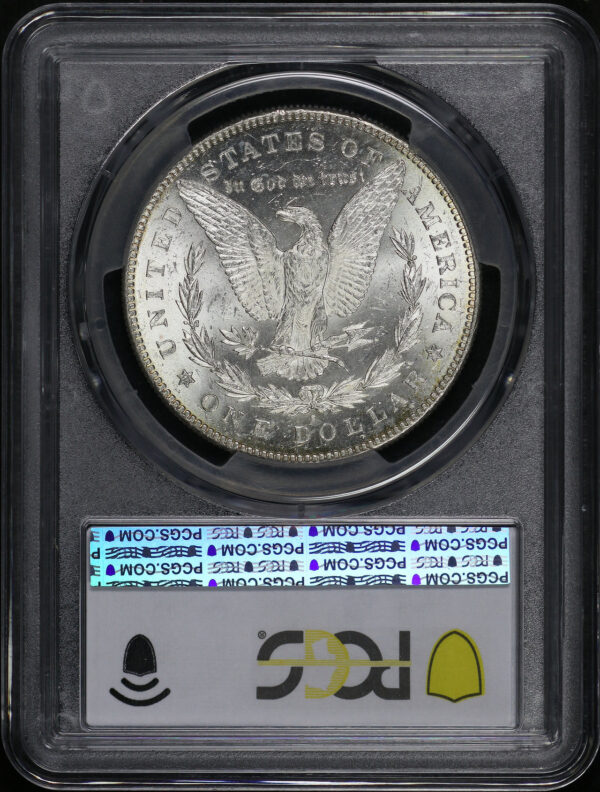 Reverse of this 1879-S Morgan Dollar Reverse of 1878 PCGS MS-63