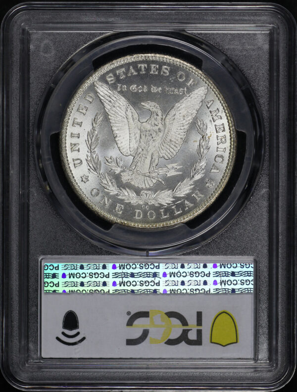Reverse of this 1880-CC Morgan Dollar PCGS MS-63