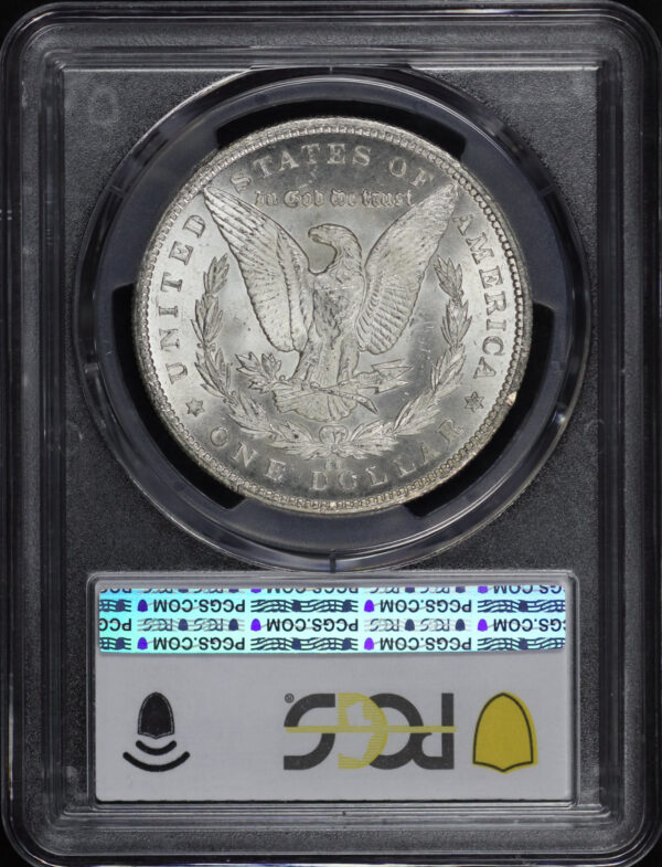 Reverse of this 1880-CC Morgan Dollar PCGS MS-63