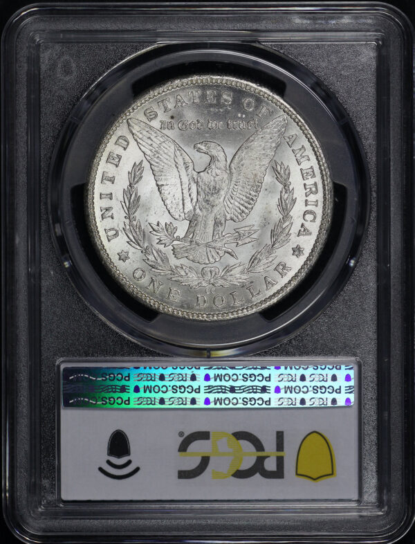 Reverse of this 1880-CC Morgan Dollar PCGS MS-64