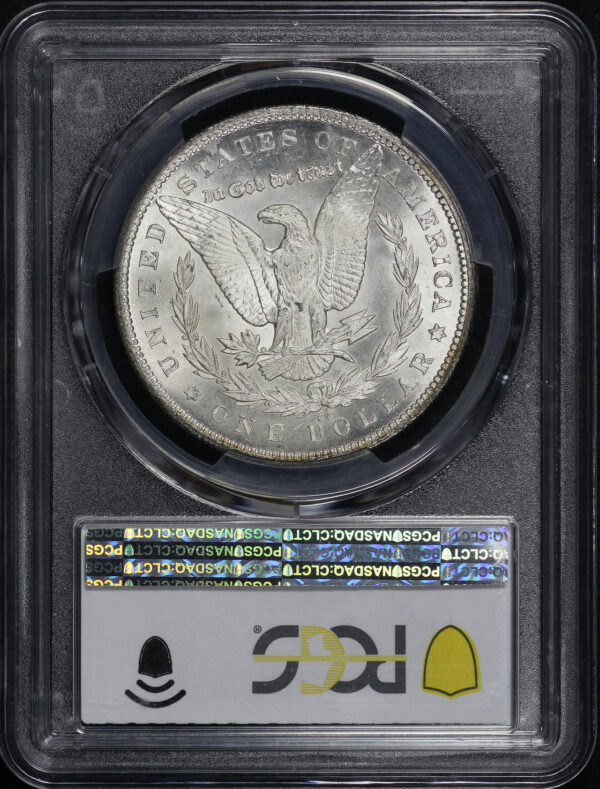 Reverse of this 1880-CC Morgan Dollar PCGS MS-65