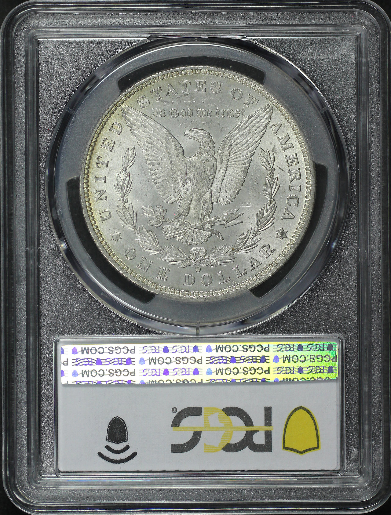 Reverse of this 1880-O Morgan Dollar PCGS MS-63