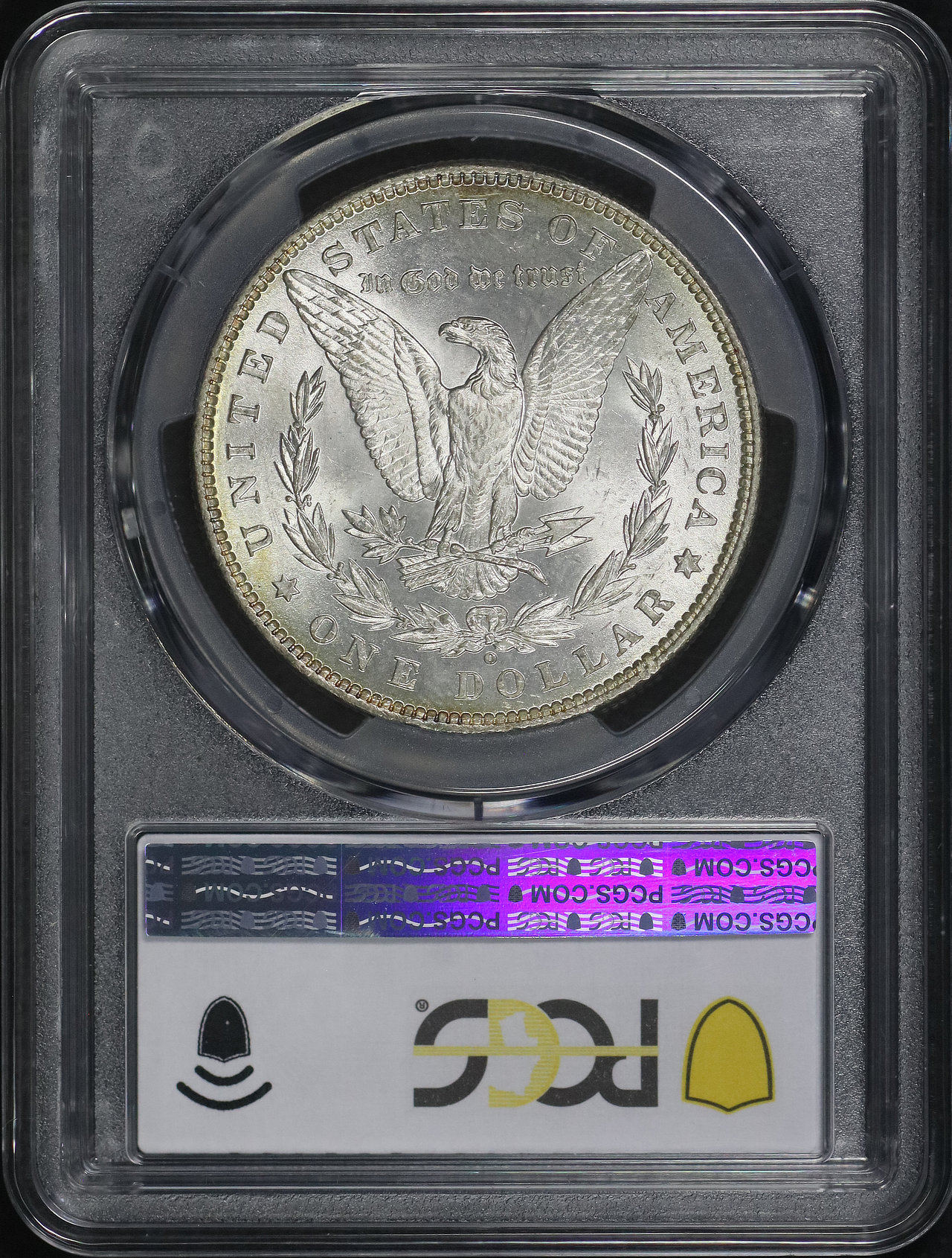 Reverse of this 1880-O Morgan Dollar PCGS MS-63