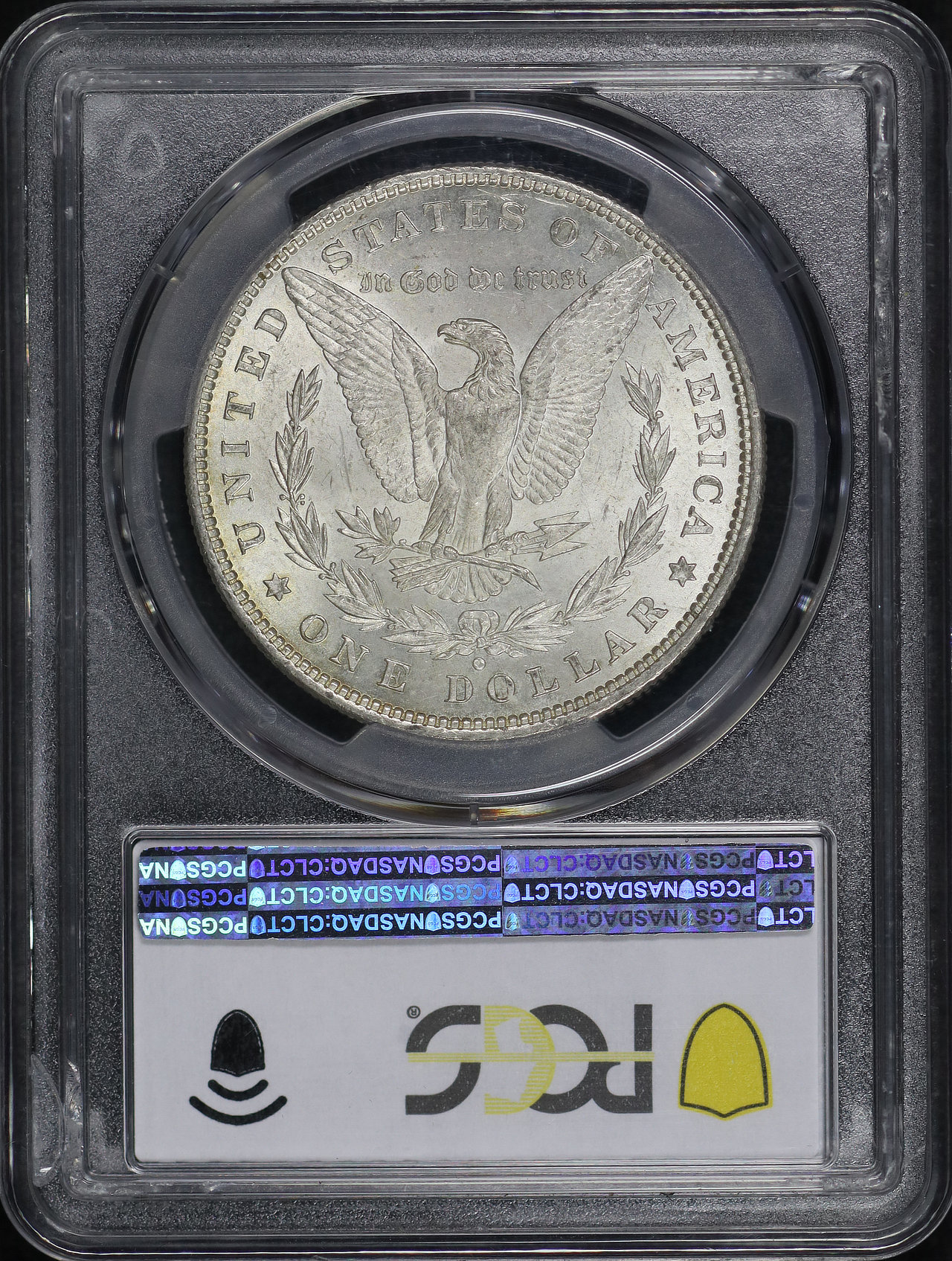 Reverse of this 1880-O Morgan Dollar PCGS MS-62