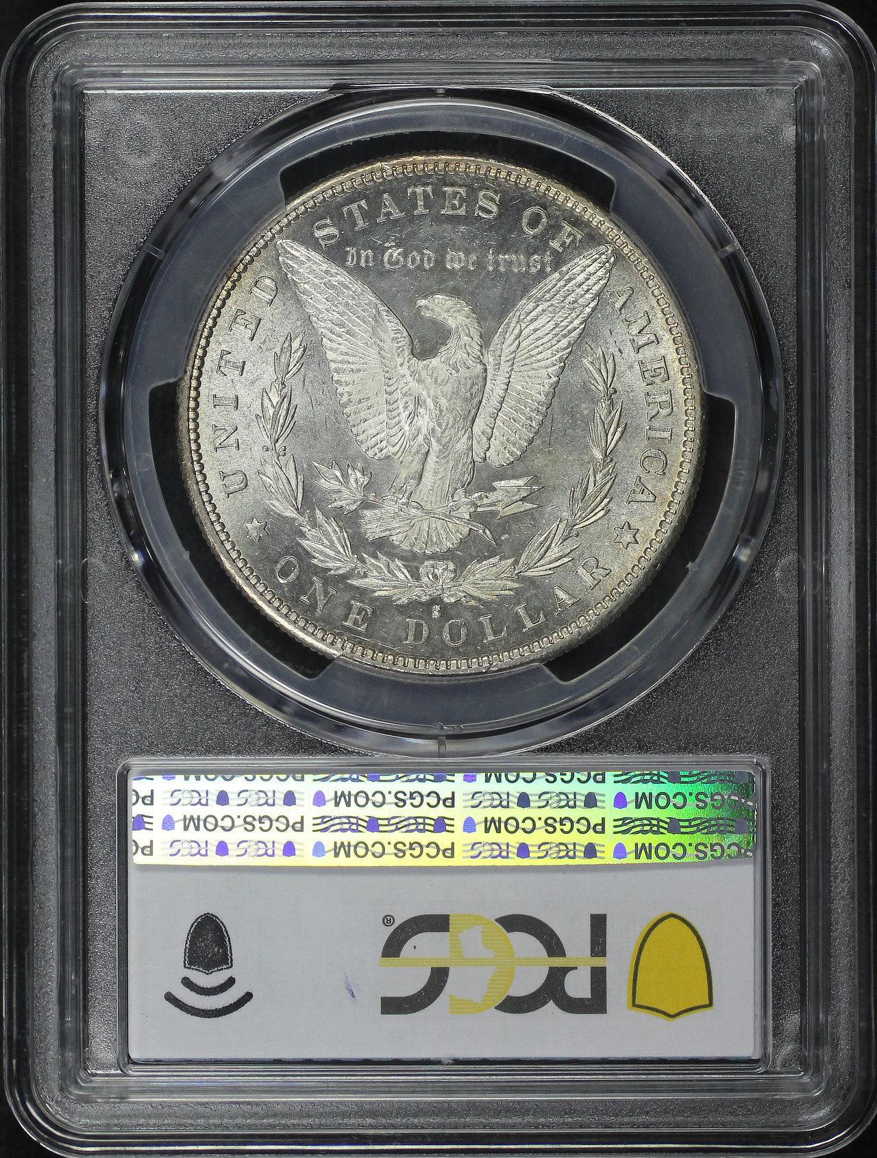 Reverse of this 1880-S Morgan Dollar PCGS MS-61