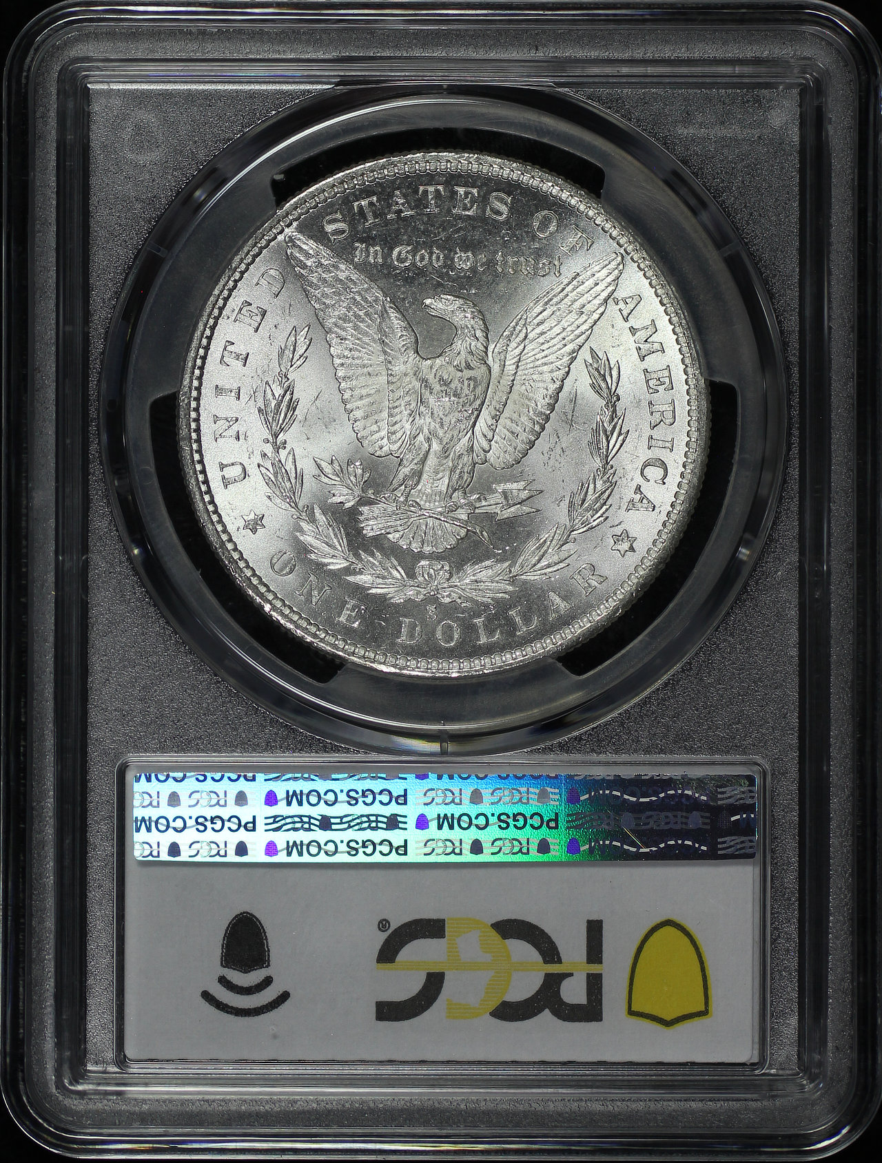 Reverse of this 1880-S Morgan Dollar PCGS MS-63