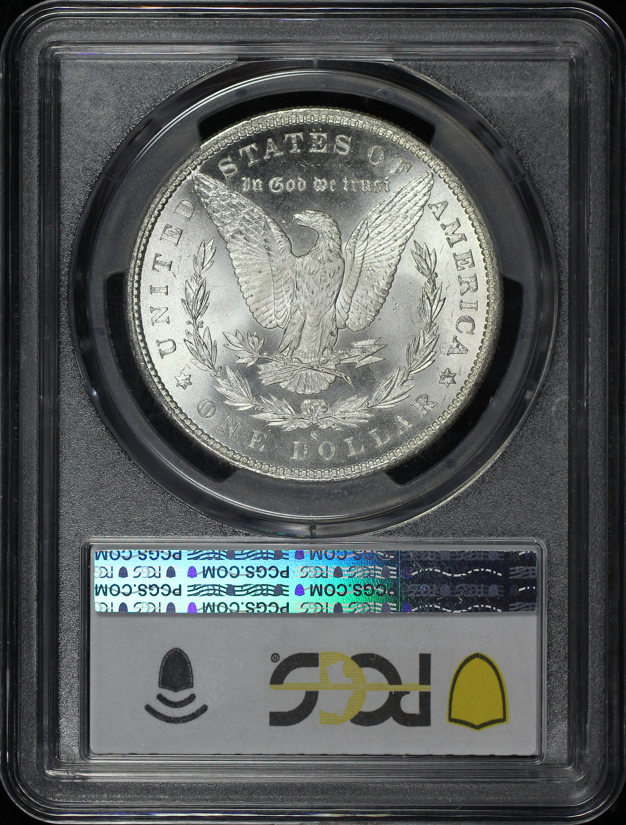 Reverse of this 1880-S Morgan Dollar PCGS MS-63