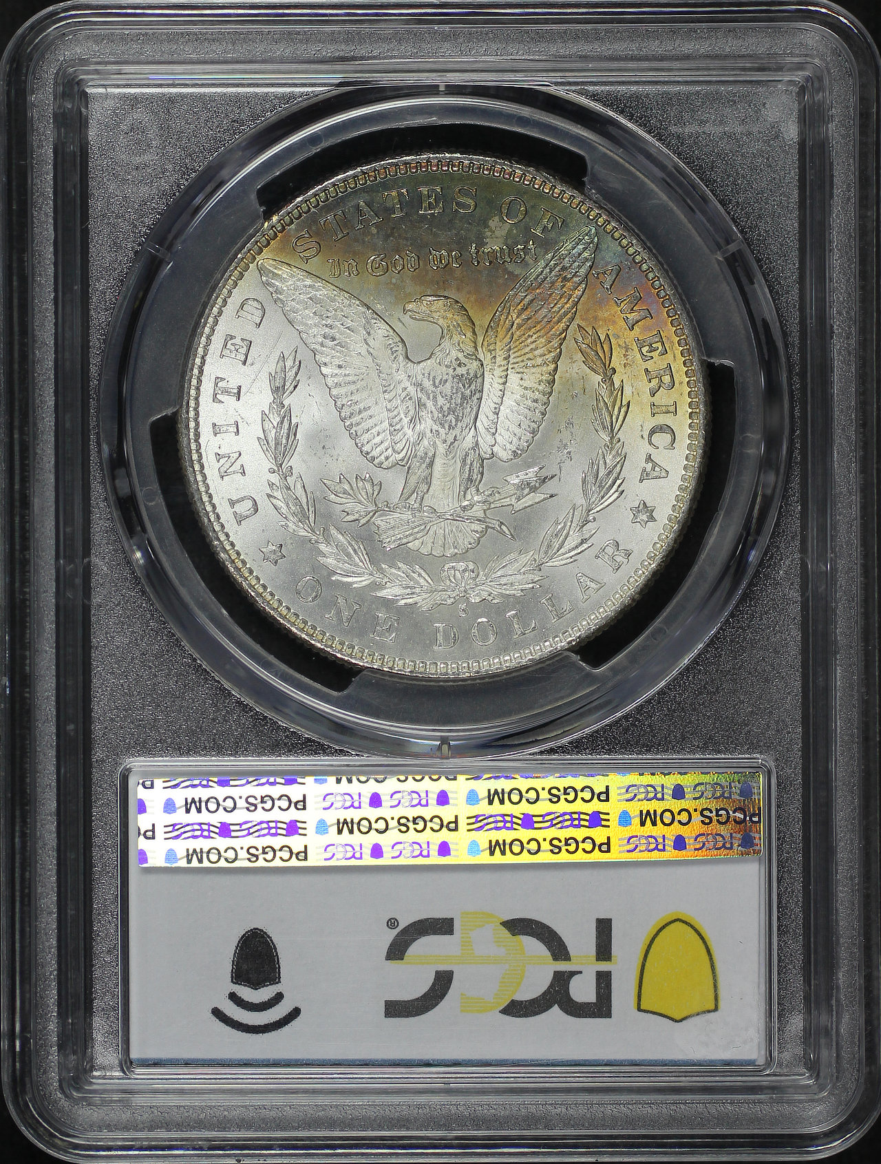 Reverse of this 1880-S Morgan Dollar PCGS MS-63