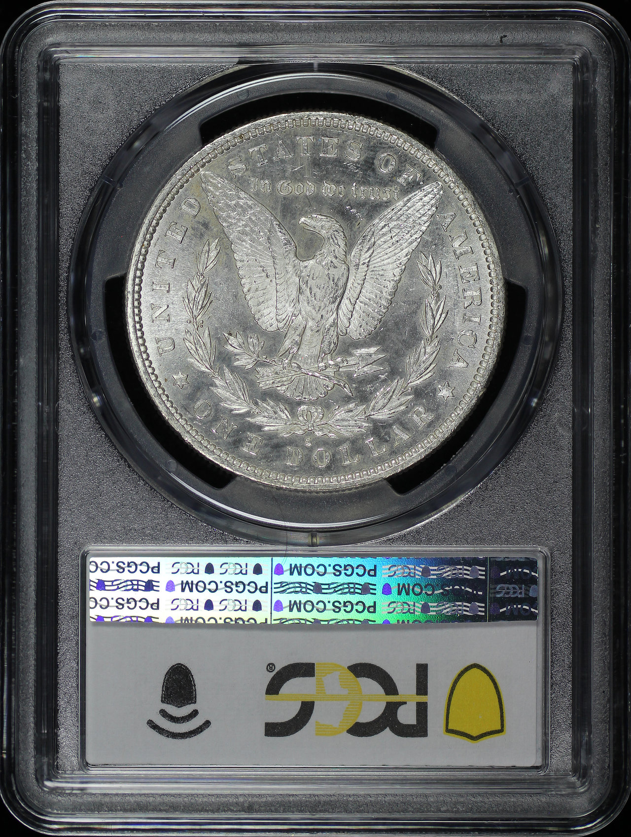 Reverse of this 1880-S Morgan Dollar PCGS MS-64