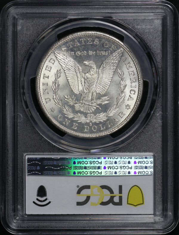 Reverse of this 1880-S Morgan Dollar PCGS MS-66