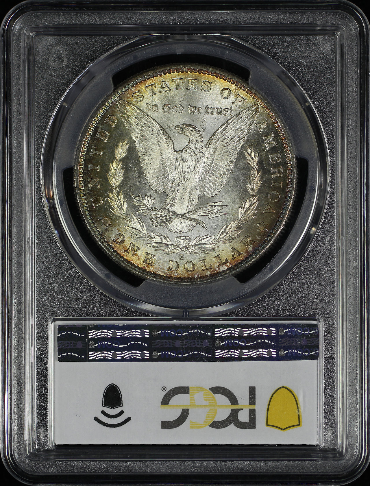 Reverse of this 1880-S Morgan Dollar PCGS MS-66