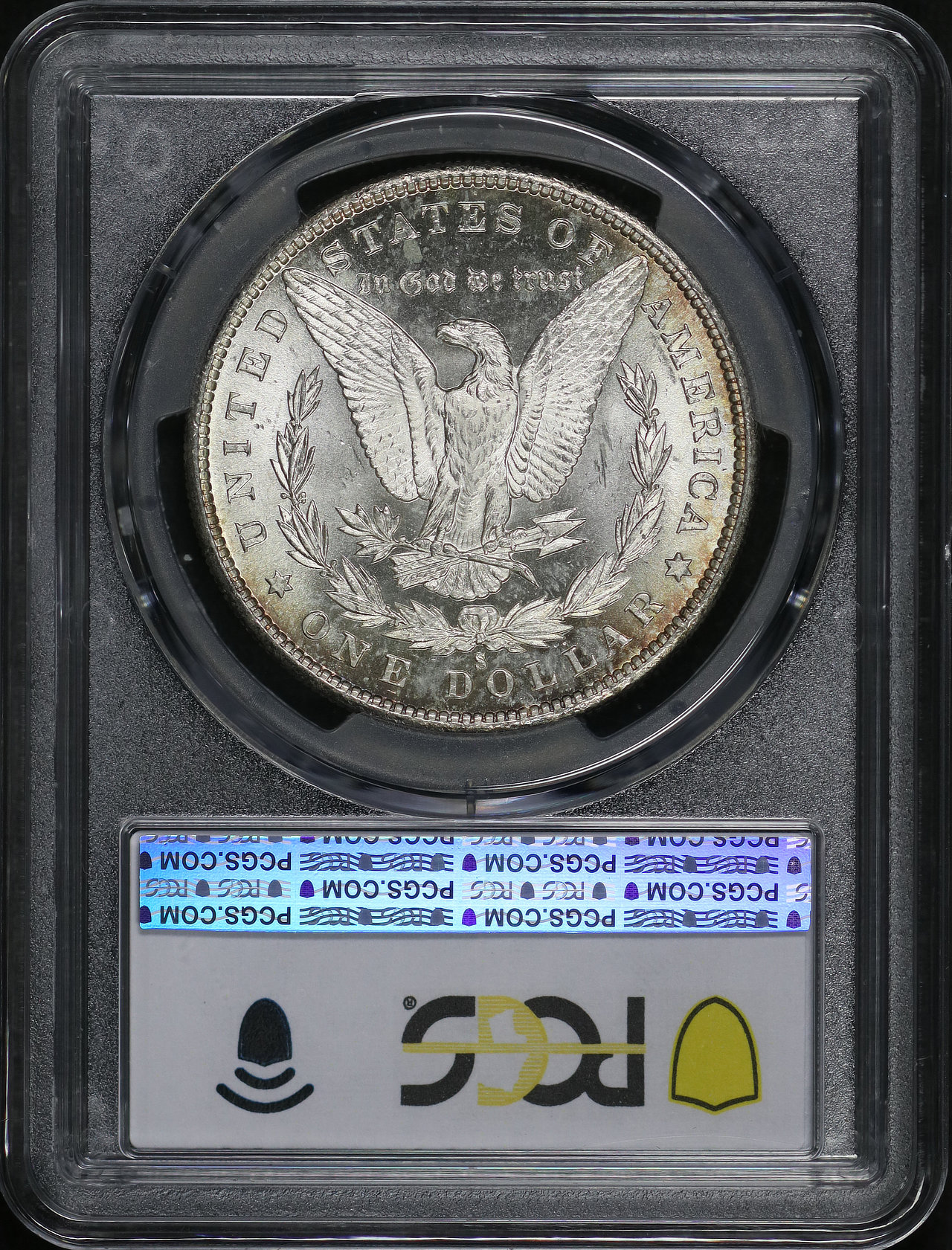 Reverse of this 1880-S Morgan Dollar PCGS MS-66