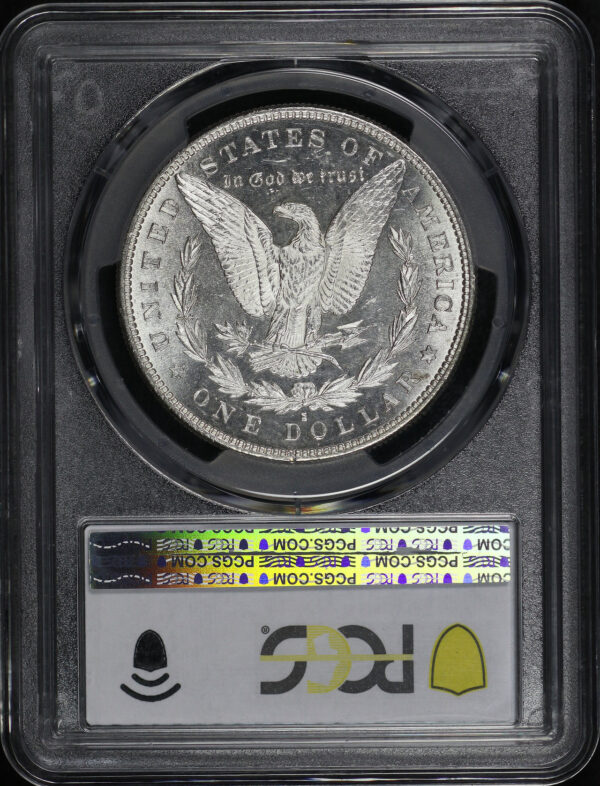 Reverse of this 1880-S Morgan Dollar PCGS MS-62