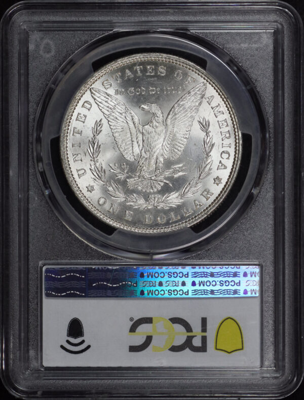 Reverse of this 1881 Morgan Dollar PCGS MS-67