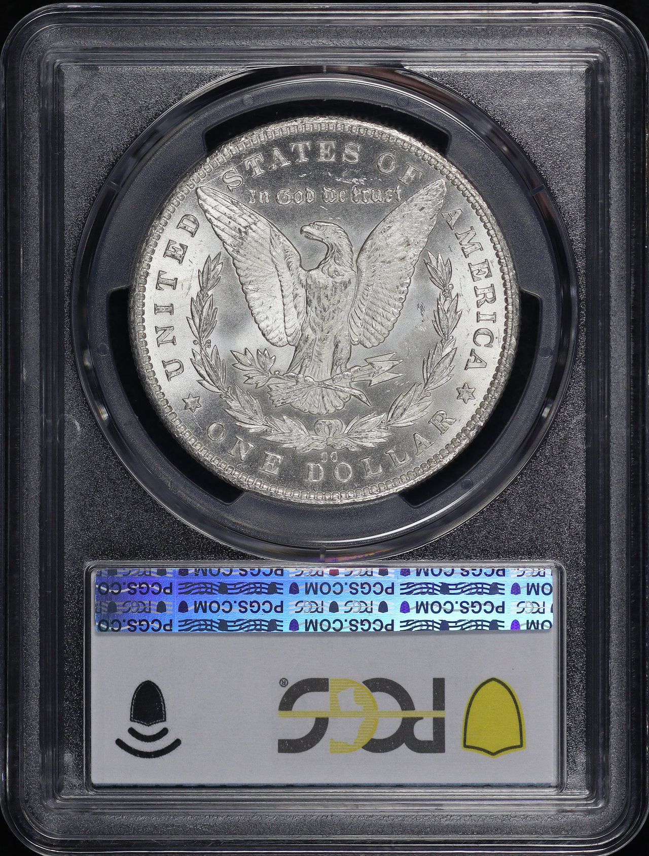 Reverse of this 1881-CC Morgan Dollar PCGS MS-62