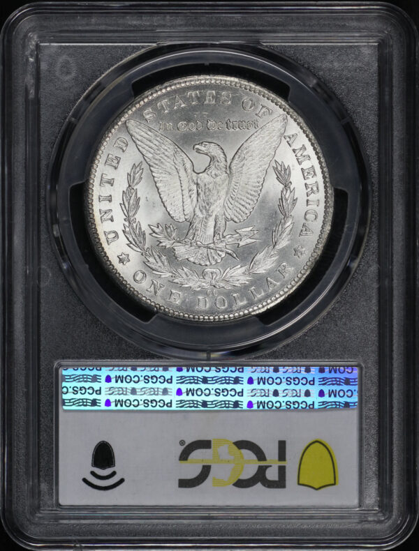Reverse of this 1881-CC Morgan Dollar PCGS MS-63