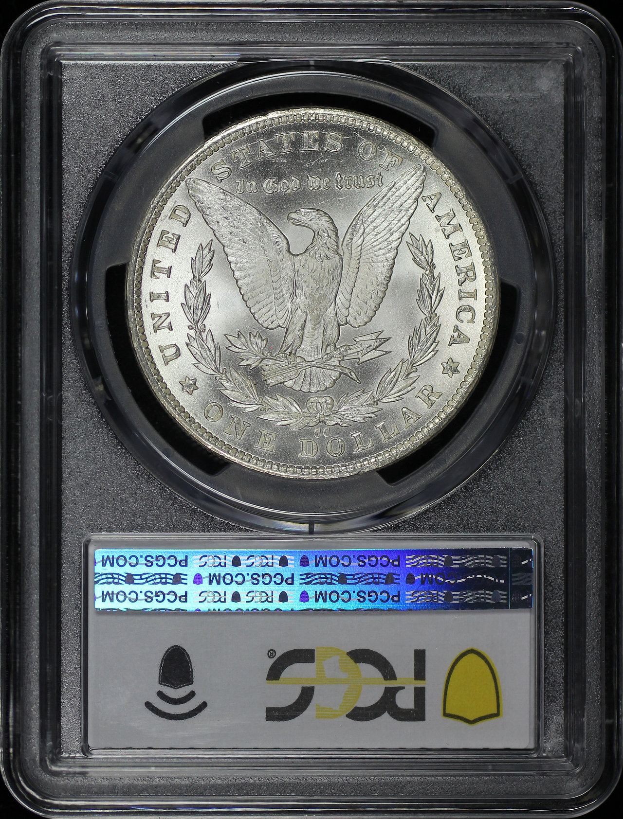 Reverse of this 1881-CC Morgan Dollar PCGS MS-63