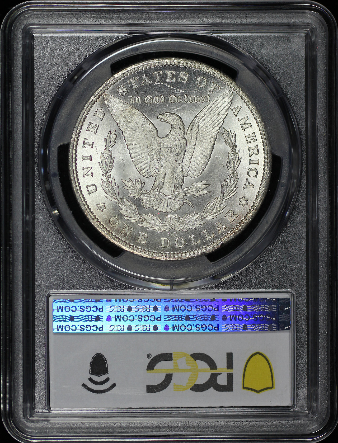 Reverse of this 1881-CC Morgan Dollar PCGS MS-63