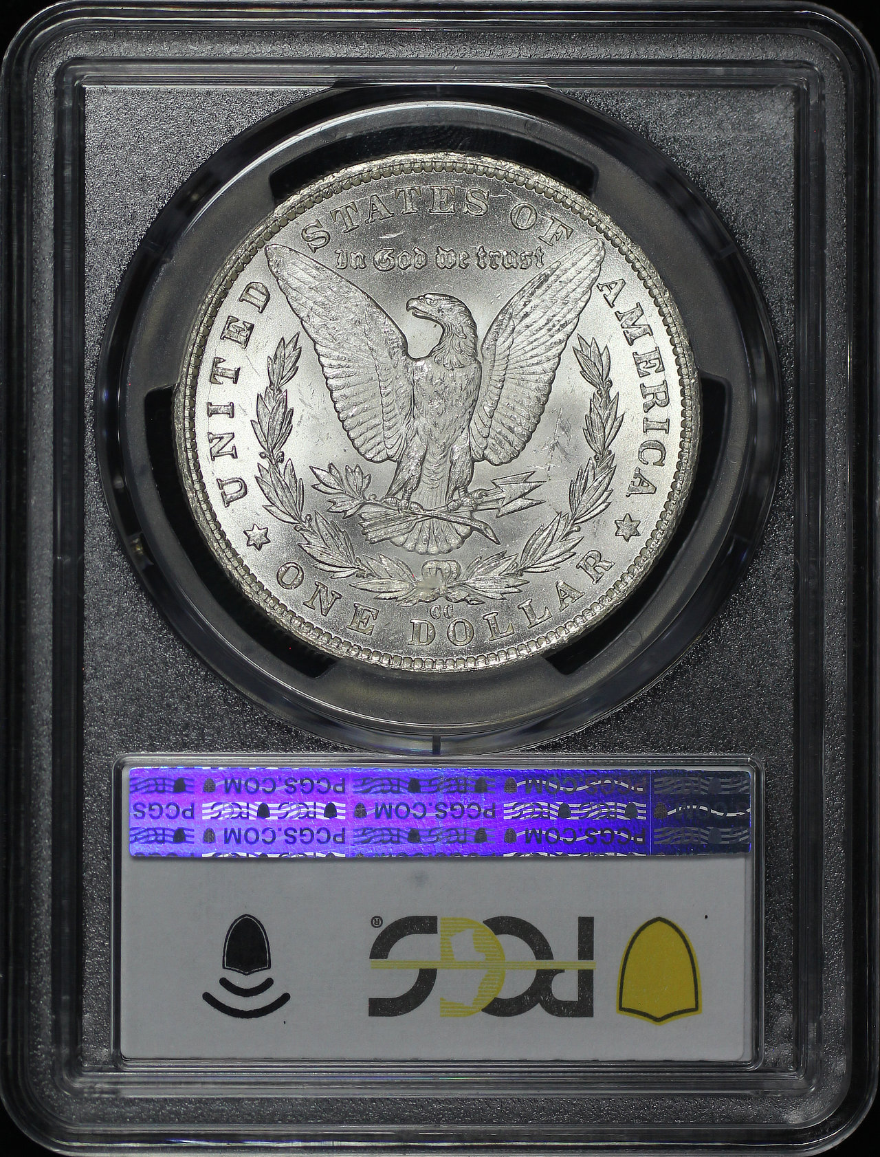 Reverse of this 1881-CC Morgan Dollar PCGS MS-63