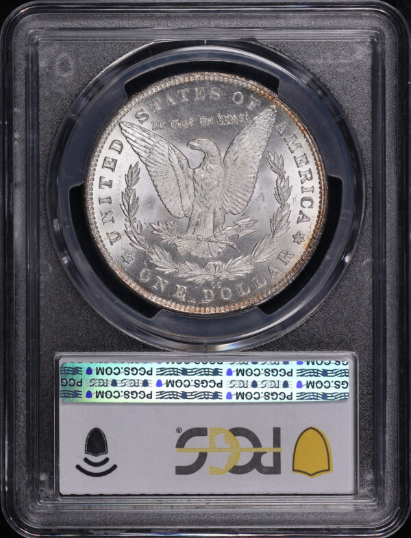 Reverse of this 1881-CC Morgan Dollar PCGS MS-63