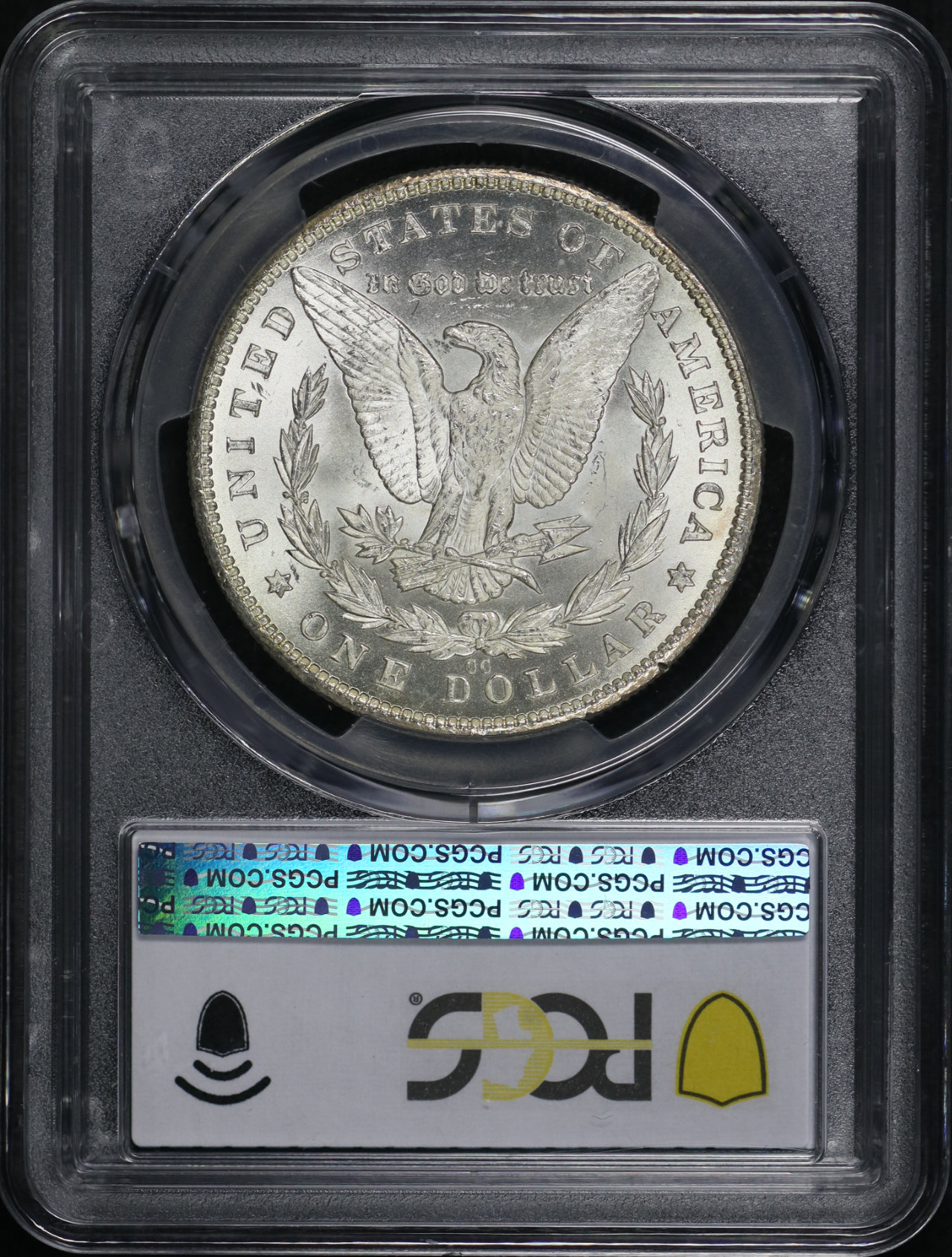 Reverse of this 1881-CC Morgan Dollar PCGS MS-63