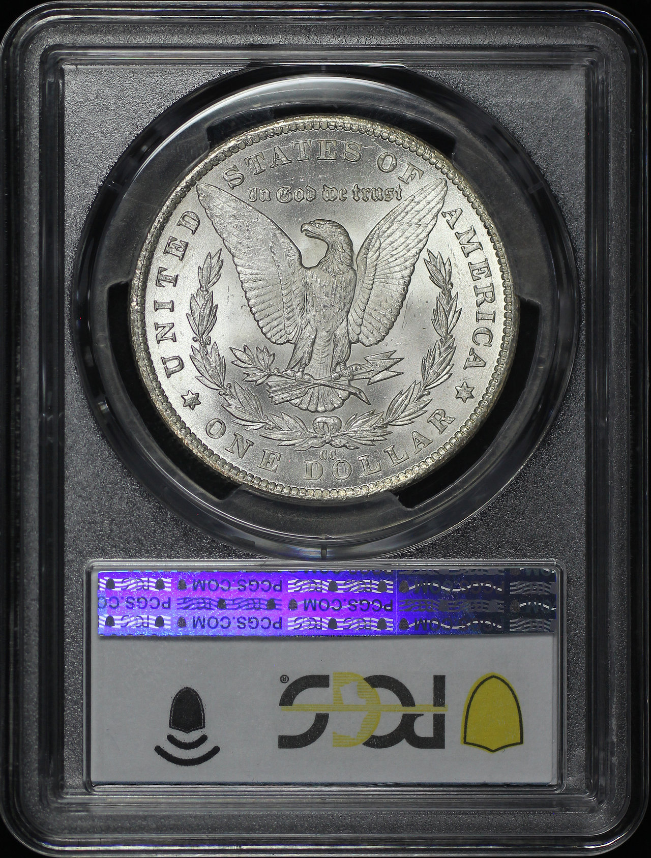 Reverse of this 1881-CC Morgan Dollar PCGS MS-63