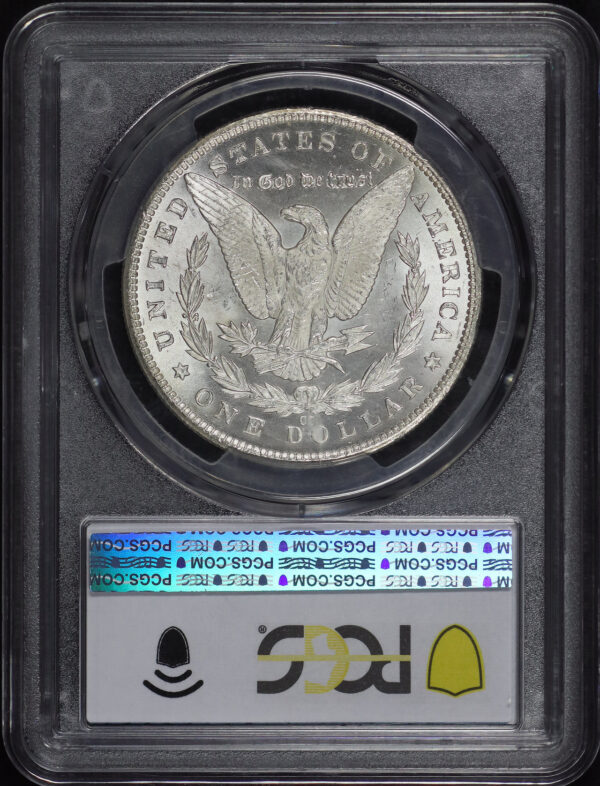 Reverse of this 1881-CC Morgan Dollar PCGS MS-64