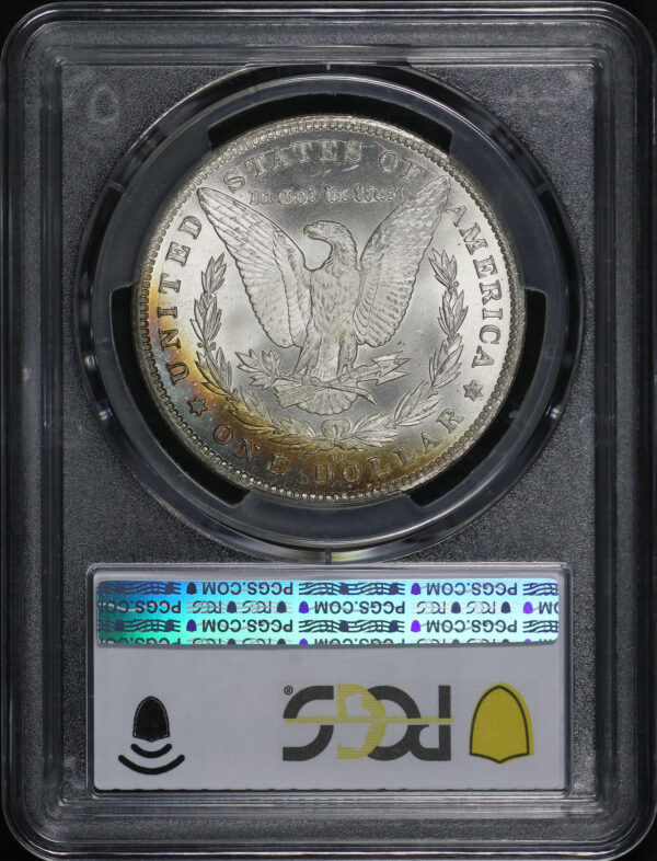 Reverse of this 1881-CC Morgan Dollar PCGS MS-64