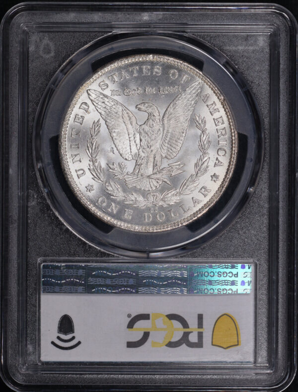 Reverse of this 1881-CC Morgan Dollar PCGS MS-64