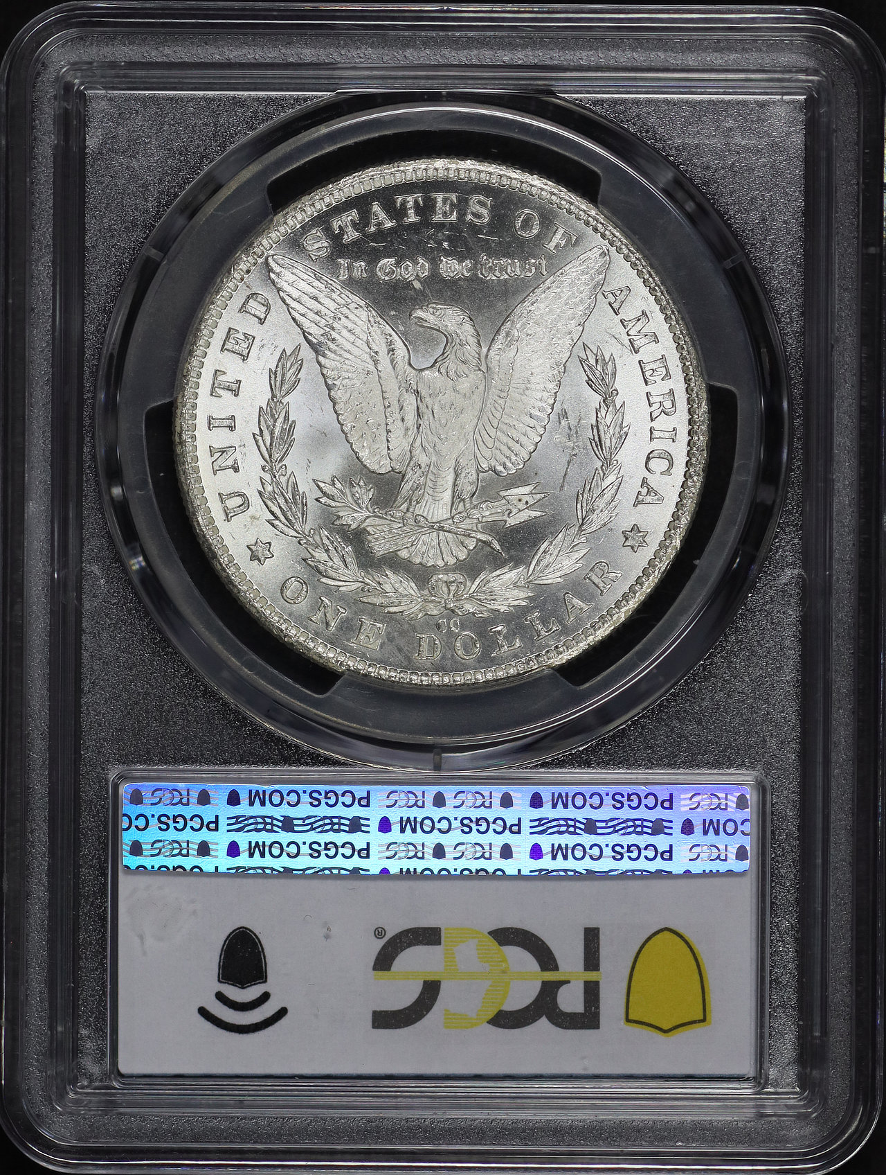 Reverse of this 1881-CC Morgan Dollar PCGS MS-65