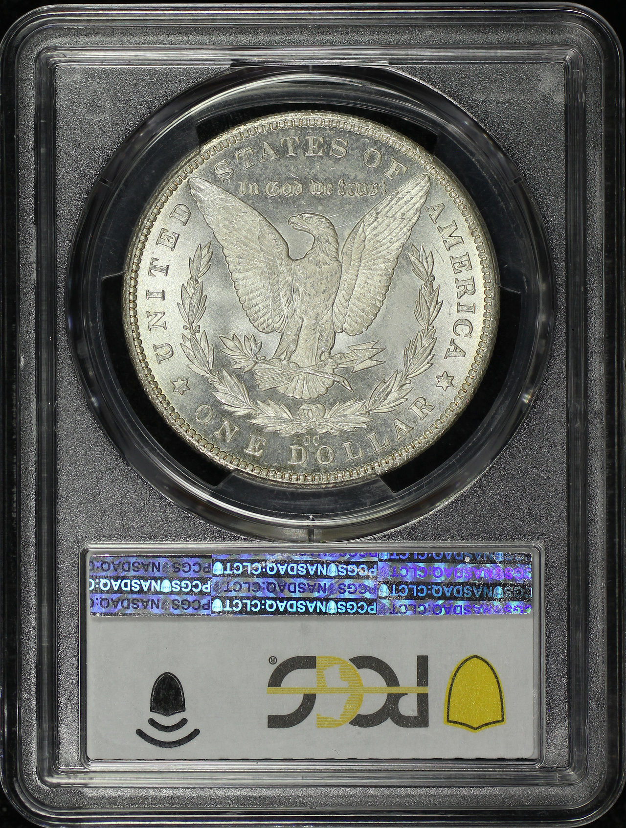Reverse of this 1881-CC Morgan Dollar PCGS MS-64