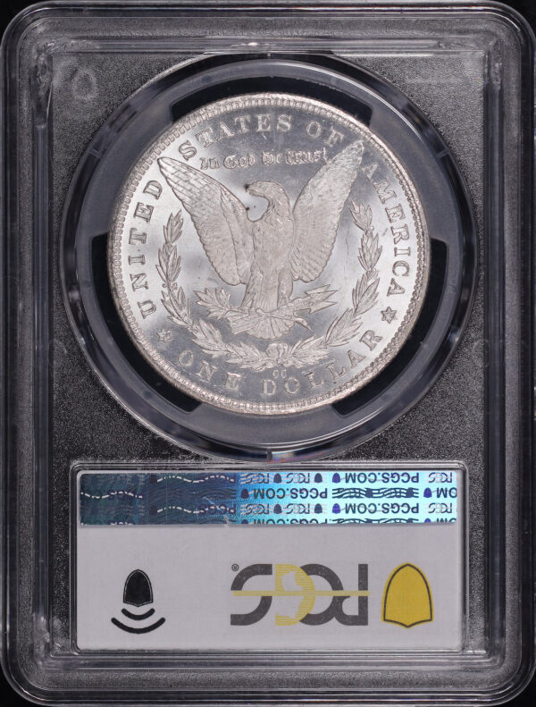 Reverse of this 1881-CC Morgan Dollar PCGS MS-65