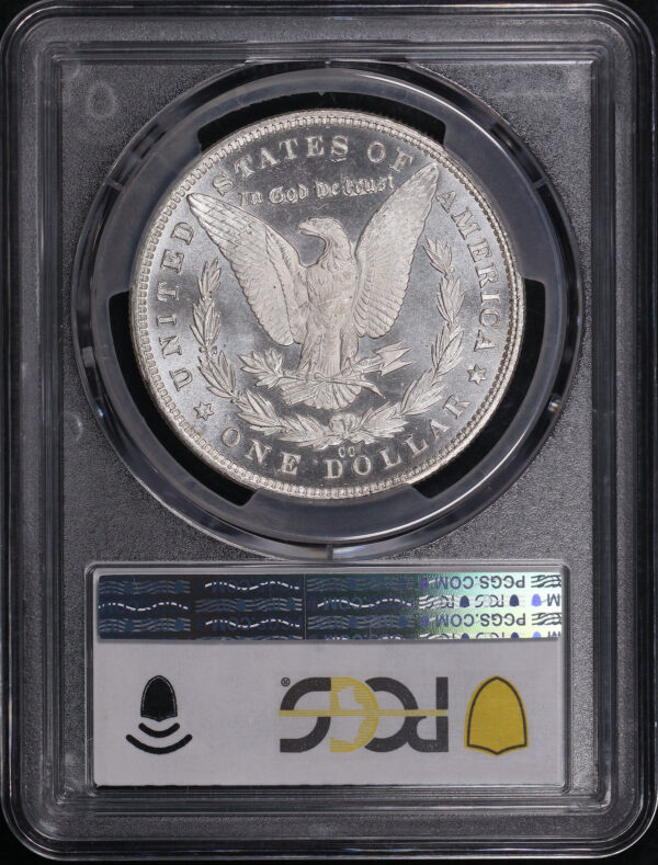 Reverse of this 1881-CC Morgan Dollar PCGS MS-64 PL