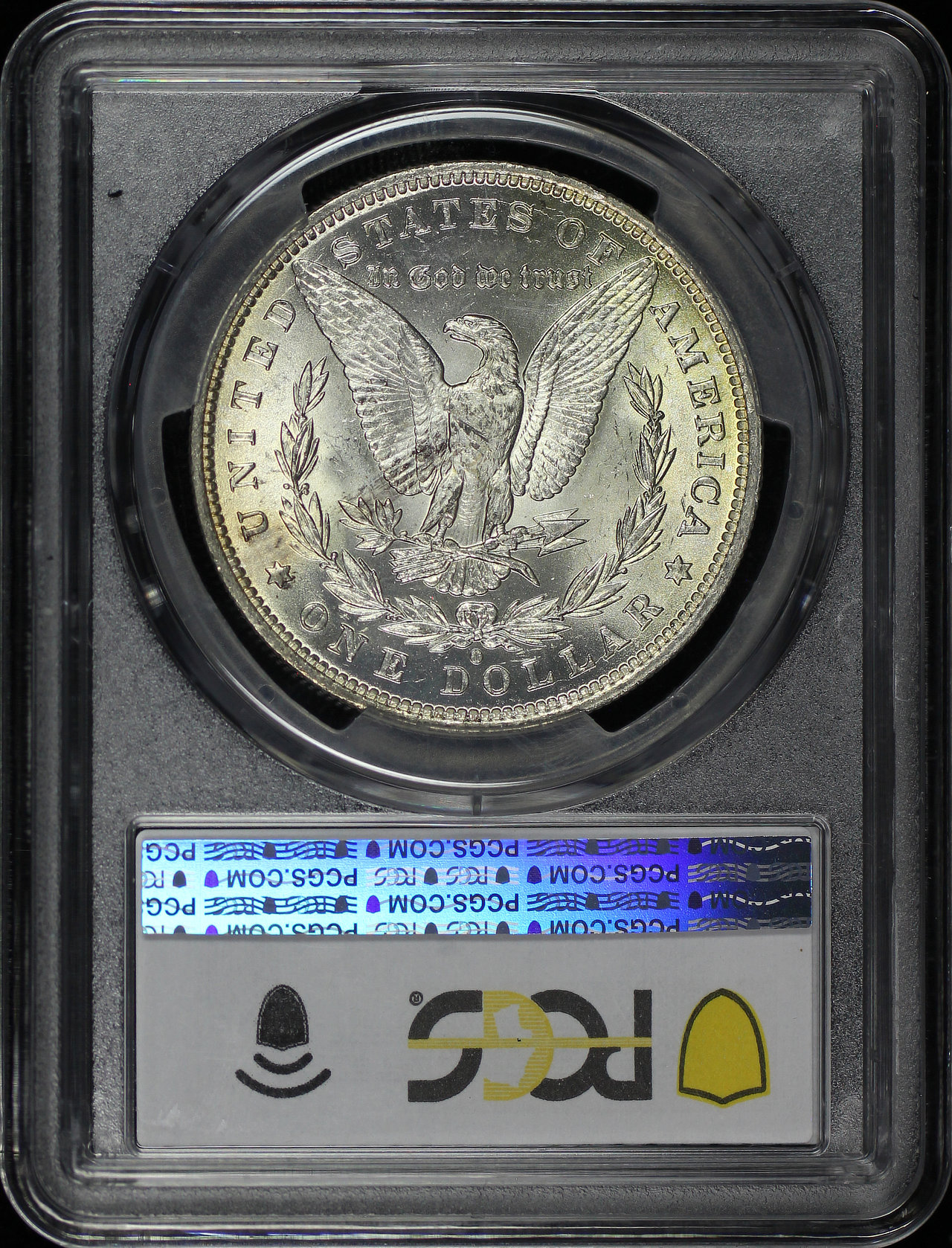 Reverse of this 1881-O Morgan Dollar PCGS MS-63
