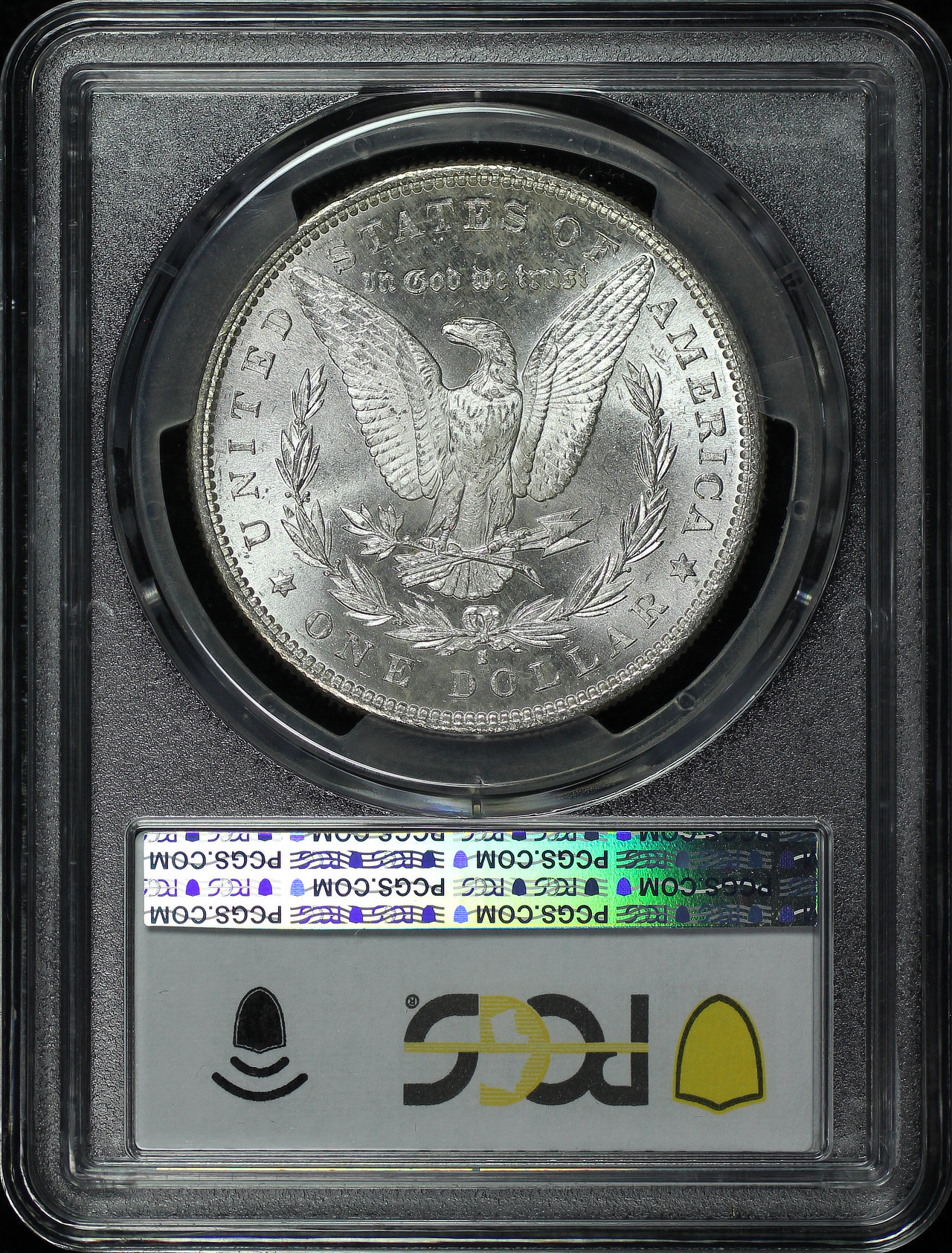 Reverse of this 1881-S Morgan Dollar PCGS MS-62